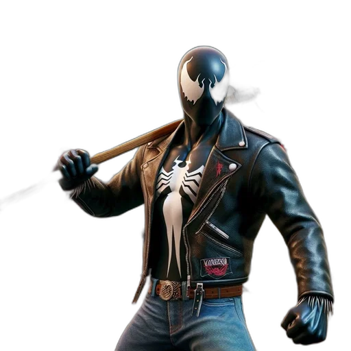 jacket, mask, weapon, concept art transparent PNG cut-out
