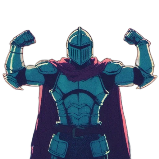 robot, sword, weapon, mask transparent PNG cut-out