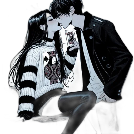 jacket, comic book art, cartoon, concept art transparent PNG cut-out