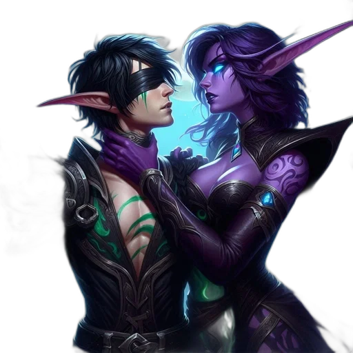 fantasy art, concept art, pixel art, comic book art transparent PNG cut-out