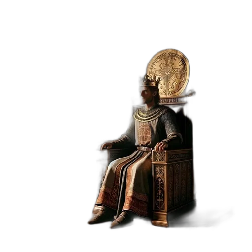 furniture, crown, jewelry, staff transparent PNG cut-out