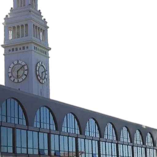 building, tall, clock, tower transparent PNG cut-out