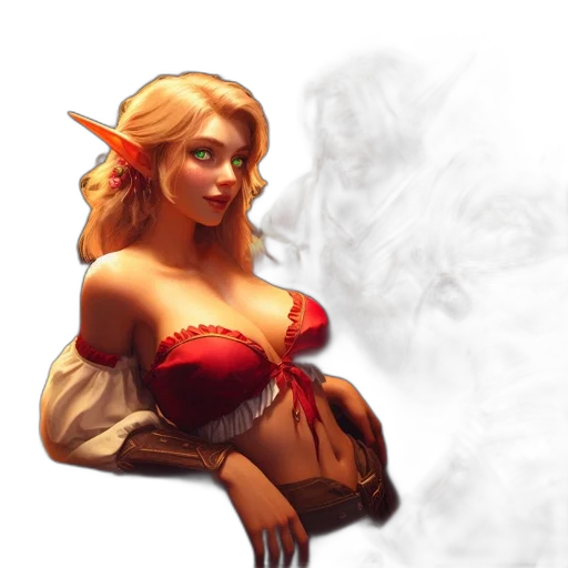 dragon, dress, fantasy art, concept art transparent PNG cut-out
