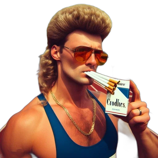 jacket, bottle, hair, vaporwave transparent PNG cut-out