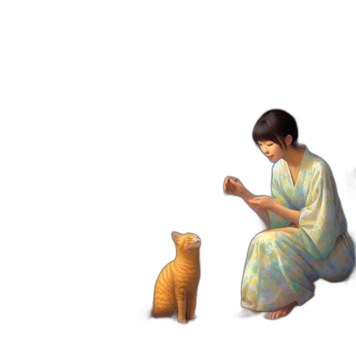 animal, creature, pixel art, oil painting transparent PNG cut-out
