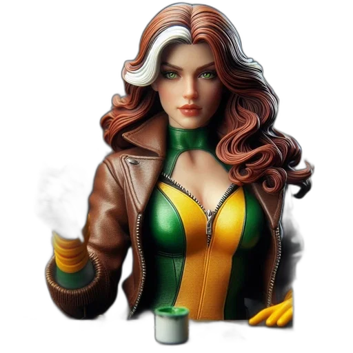 jacket, comic book art, concept art, fantasy art transparent PNG cut-out
