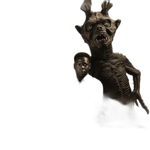 creature, animal, mask, staff transparent PNG cut-out