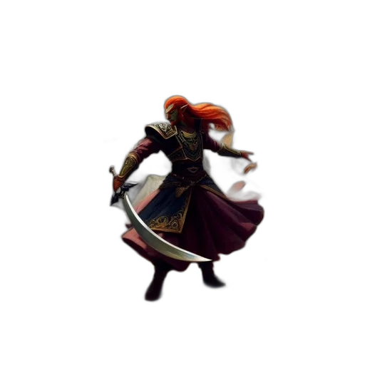staff, weapon, sword, dress transparent PNG cut-out