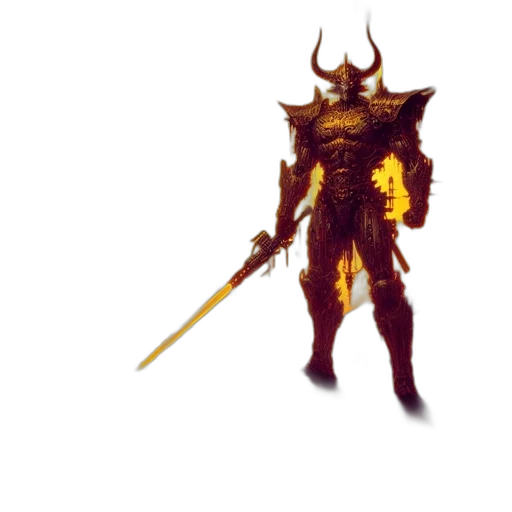 sword, staff, weapon, dragon transparent PNG cut-out