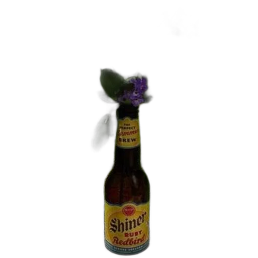bottle, staff, crown, flower transparent PNG cut-out