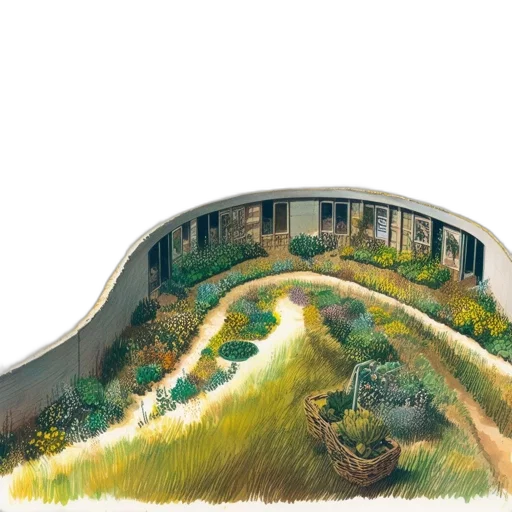 building, hair, crown, concept art transparent PNG cut-out