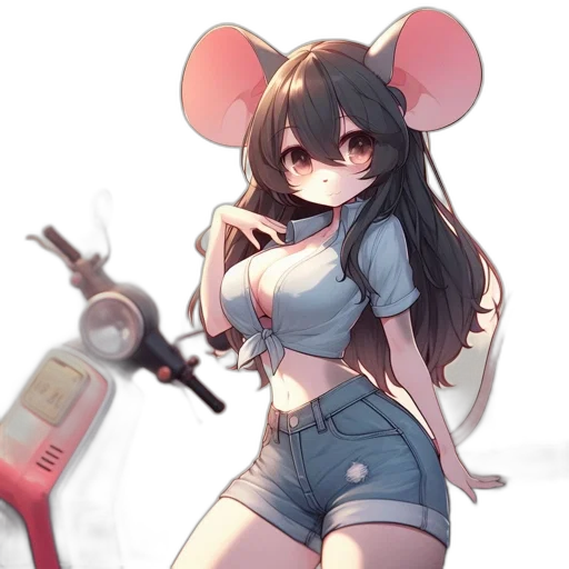weapon, staff, animal, anime transparent PNG cut-out