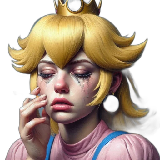 crown, face, mask, concept art transparent PNG cut-out