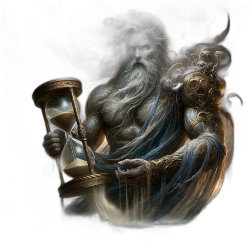 dragon, staff, sword, hair transparent PNG cut-out