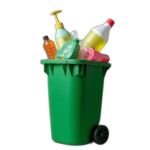 bottle, crown, 3d render, photorealistic transparent PNG cut-out