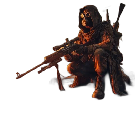 weapon, animal, staff, creature transparent PNG cut-out