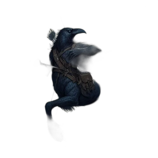 dragon, creature, animal, staff transparent PNG cut-out