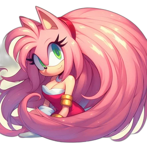 staff, dragon, hair, concept art transparent PNG cut-out