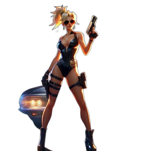 weapon, staff, robot, concept art transparent PNG cut-out