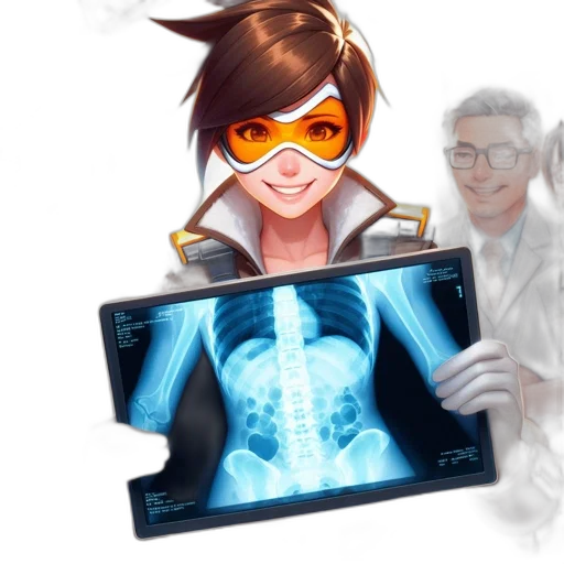 robot, jacket, staff, weapon transparent PNG cut-out