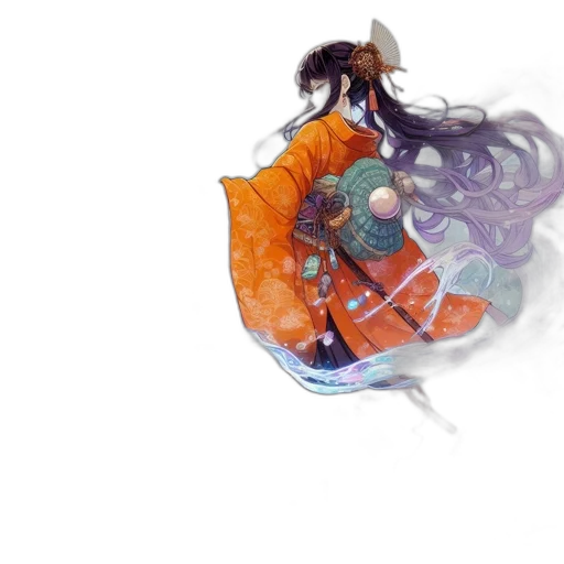 dress, weapon, dragon, umbrella transparent PNG cut-out