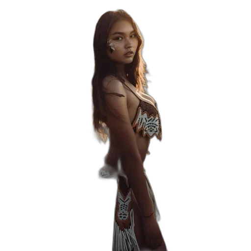 dress, jewelry, photorealistic, concept art transparent PNG cut-out