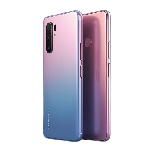 vaporwave, 3d render, pastel, huawei transparent PNG cut-out