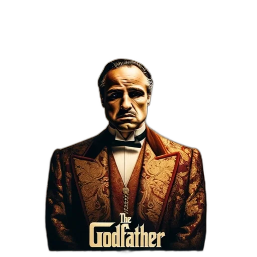 jacket, face, staff, comic book art transparent PNG cut-out