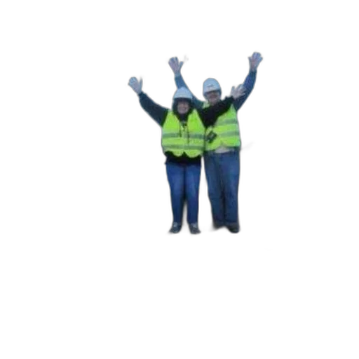 staff, jacket, robot, umbrella transparent PNG cut-out