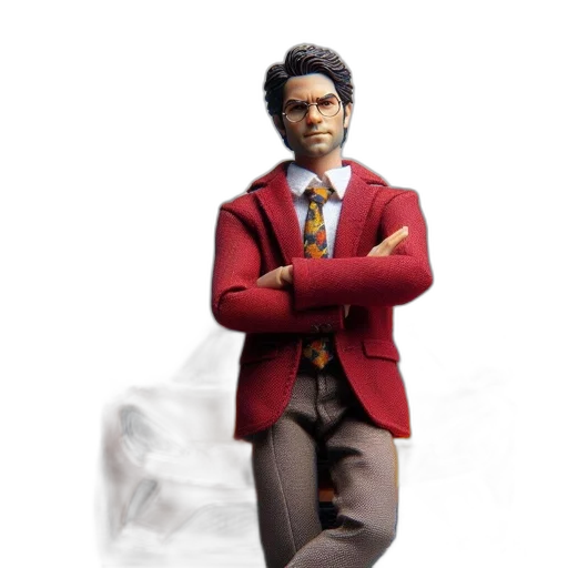 jacket, 3d render, concept art, photorealistic transparent PNG cut-out