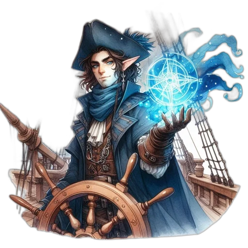 staff, fantasy art, concept art, comic book art transparent PNG cut-out