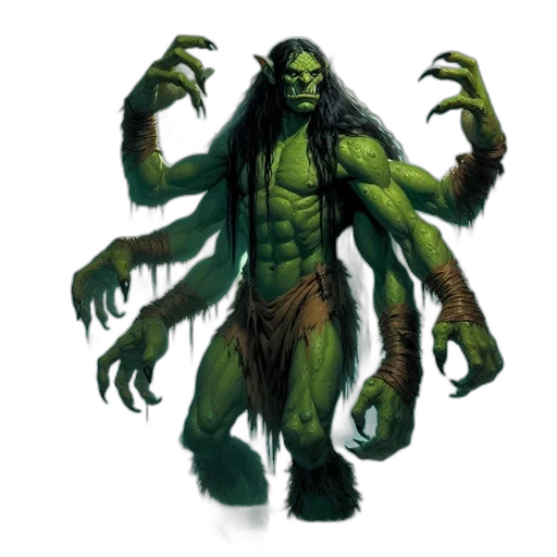 creature, concept art, fantasy art, comic book art transparent PNG cut-out