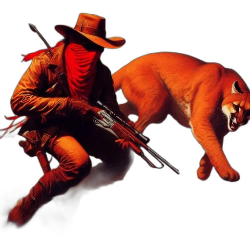 animal, weapon, concept art, pixel art transparent PNG cut-out