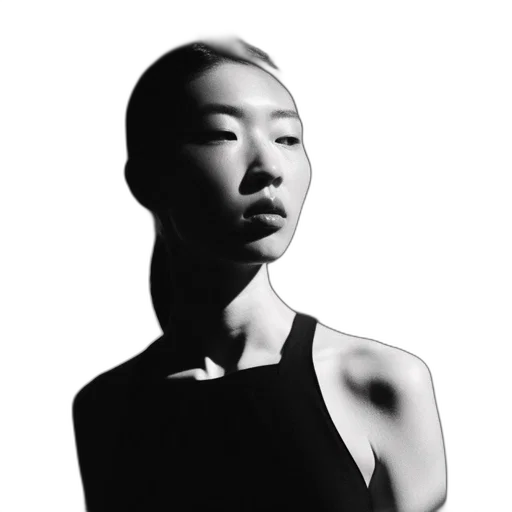 face, dress, staff, robot transparent PNG cut-out