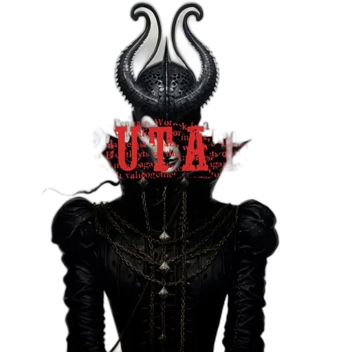mask, jacket, dress, staff transparent PNG cut-out
