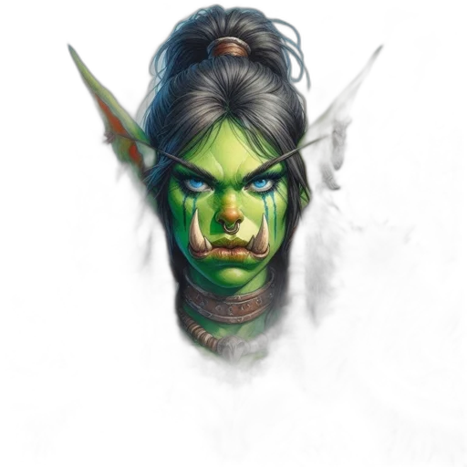 face, staff, mask, dragon transparent PNG cut-out