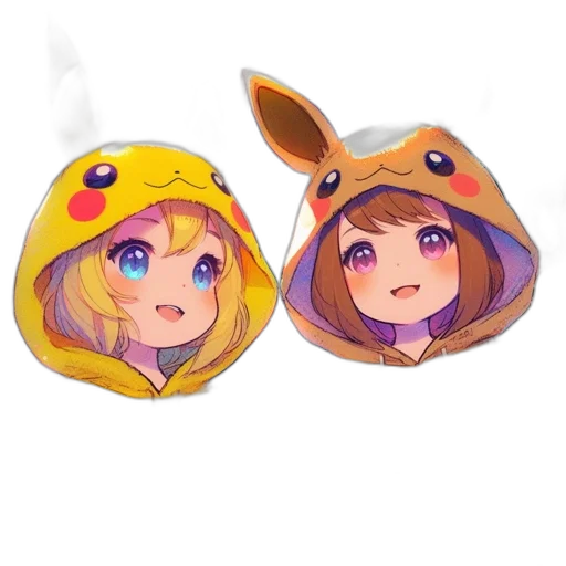 hat, anime, 3d render, concept art transparent PNG cut-out