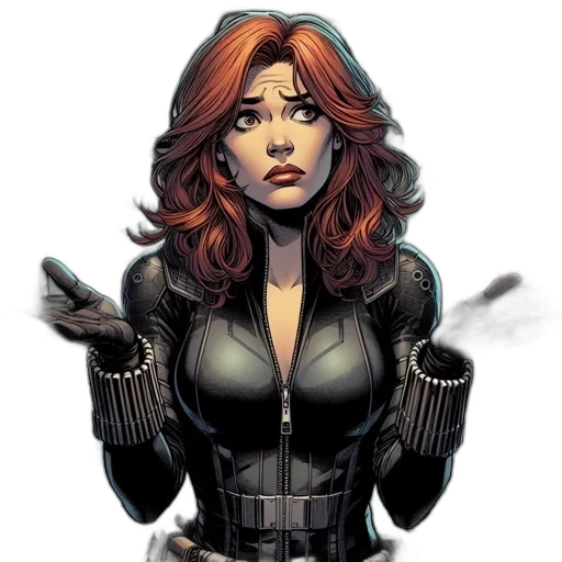 jacket, comic book art, concept art, cartoon transparent PNG cut-out