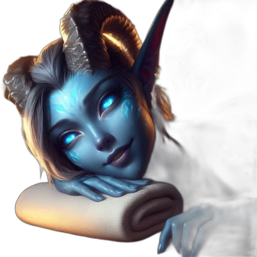 staff, face, mask, dragon transparent PNG cut-out
