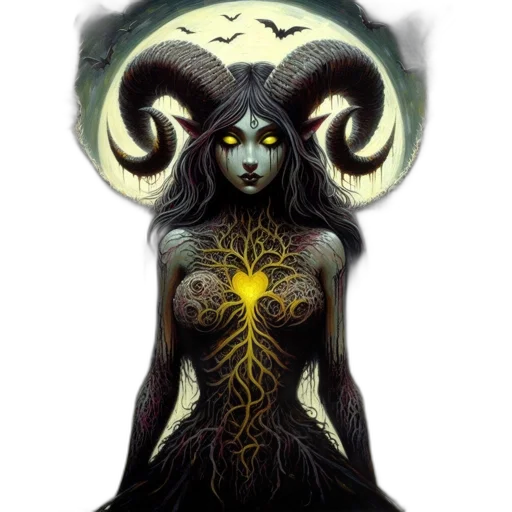 creature, dress, fantasy art, concept art transparent PNG cut-out