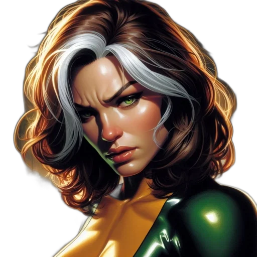 comic book art, concept art, photorealistic, fantasy art transparent PNG cut-out