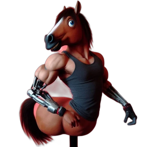animal, creature, dress, robot transparent PNG cut-out