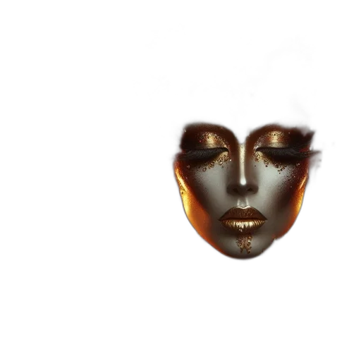 mask, face, jewelry, crown transparent PNG cut-out
