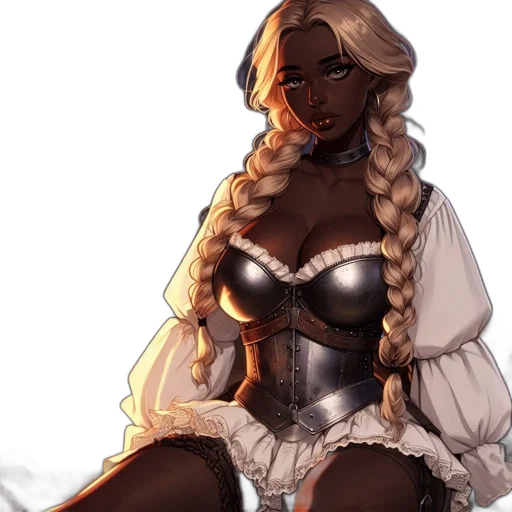 dress, concept art, fantasy art, pixel art transparent PNG cut-out