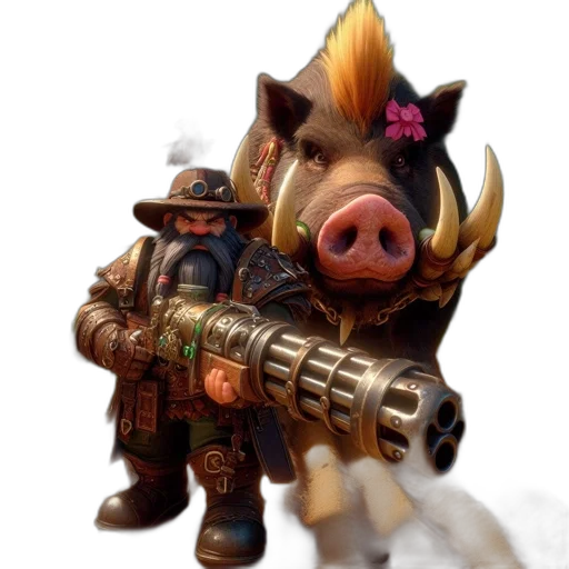 weapon, staff, animal, concept art transparent PNG cut-out