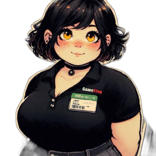 staff, dress, creature, watercolor transparent PNG cut-out