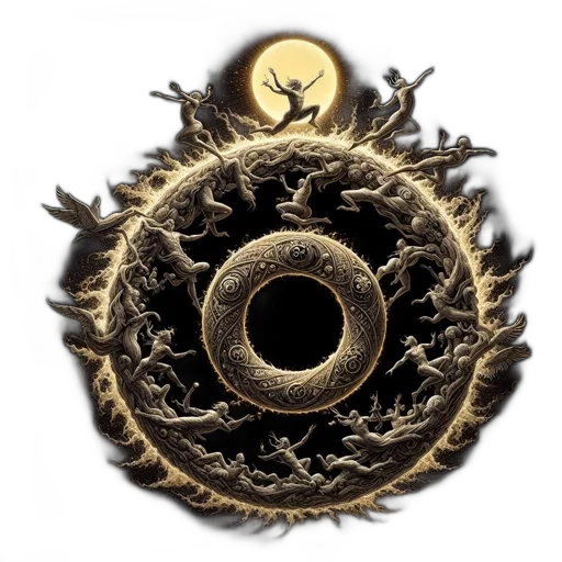 dragon, staff, jewelry, sword transparent PNG cut-out