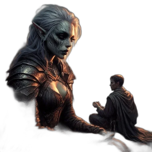 mask, concept art, fantasy art, comic book art transparent PNG cut-out