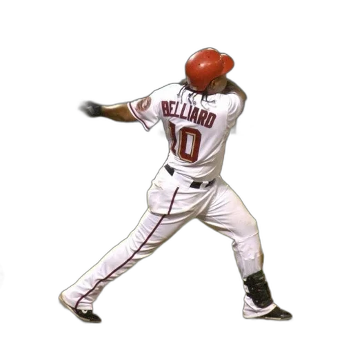 staff, photorealistic, baseball, player transparent PNG cut-out