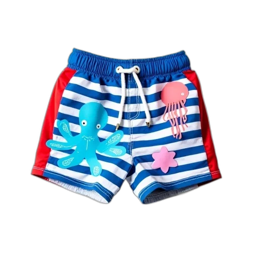 blue, pair, white, striped transparent PNG cut-out